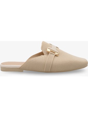 Vision Kadın Aksesuarlı Terlik - Bej