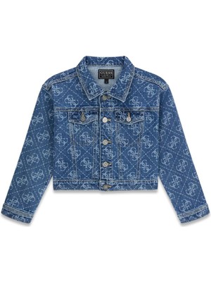 Guess Bg Store Kız Çocuk Mavi Ceket