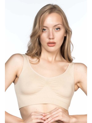 Çamaşır Kenti Ten Mı Emay 4005 Soft Kalın Askı Büstiyer