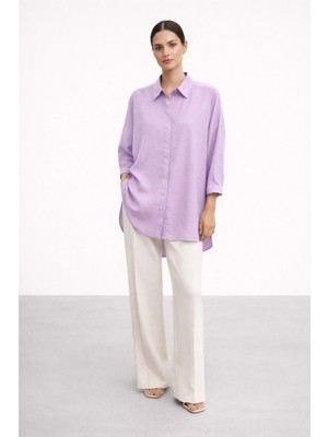 Nuss 3001 Gömlek - Lila