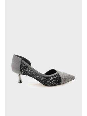 Derinet Kısa Topuklu Kadın Stiletto