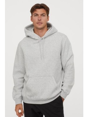 Tarz Cool Relaxed Regular Gri Sweatshirt