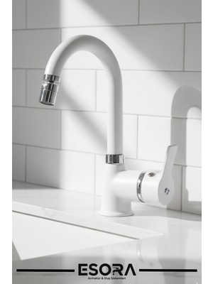 Şenpres Beyaz Mutfak Evye Bataryası