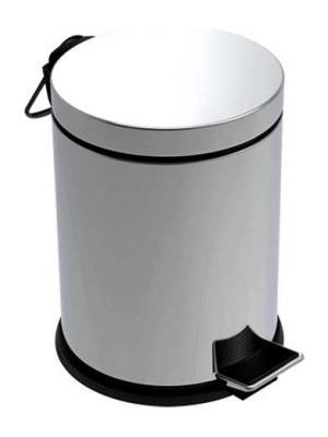 Duxxa Pedallı Çöp Kovası 3 Lt SS.304