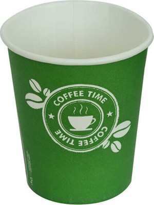 Zemira Karton Bardak 8 Oz Kullan At Çay Kahve Sıcak Kağıt Otomat Bardağı 50 Li 1 Paket