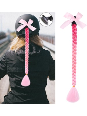 Zemira Motosiklet Kaskı Simli Örgülü At Kuyruğu / ACM10S