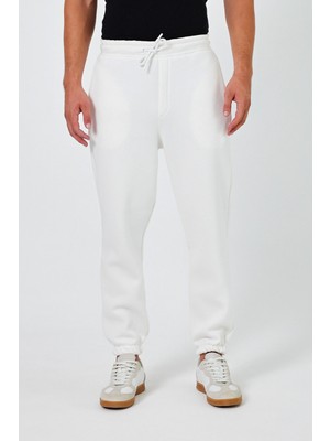 Tarz Cool Erkek Regular/normal Kesim Paçası Lastikli Içi Polar/sıcak Tutan Eşofman Altı