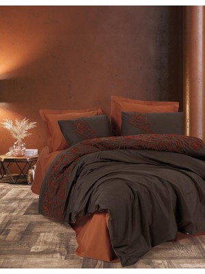 Zemira Ranforce Çift Kişilik Nev Takımı Rosen Kiremit