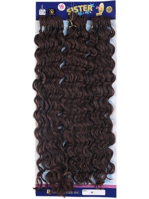 Zemira Afro Dalgası / Koyu Kahve 33