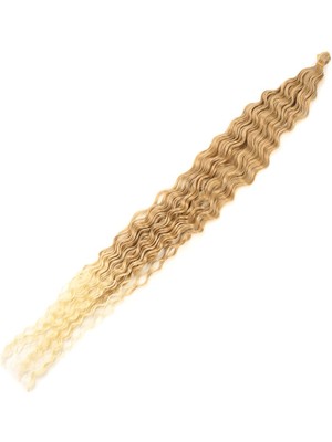 Zemira Rus Afro Dalgası / Karamel / Platin Ombreli