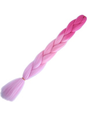 Zemira Afrika Örgülük Ombreli Sen 100 Gr. / Koyu Pembe / Açık Pembe / Pembe