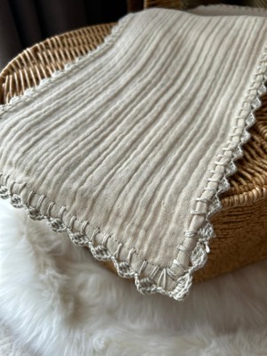 Gökçe Cotton Müslin Bebek Omuz Örtüsü %100 Pamuk