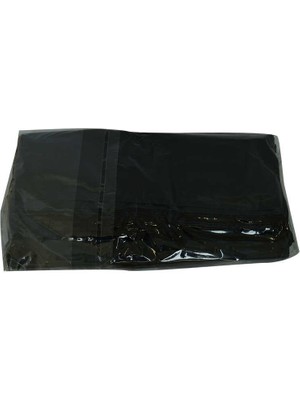 Zemira Büyük Boy Atlet Geri Dönüşüm Granül Çanta Poşet 52X33 cm Kalın Siyah 1000 gr 1 Paket