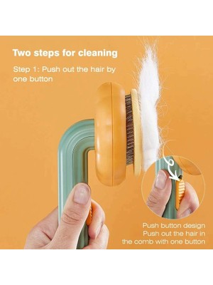 Zemira Kabak Model Kendini Temizleyen Kedi Tarağı 66X84X195 mm