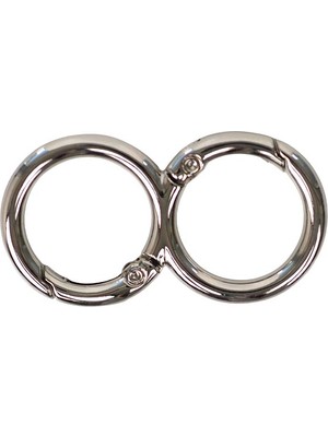 Ritzz Ikili Yaylı Halka Çanta Klipsi