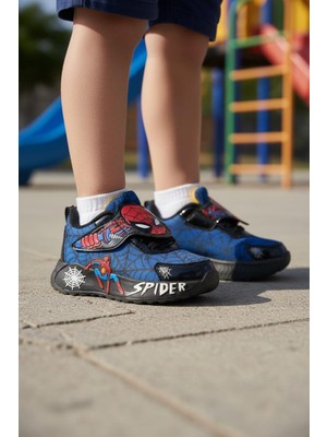 Spıderman 838 Erkek Çocuk Işıklı Sneaker