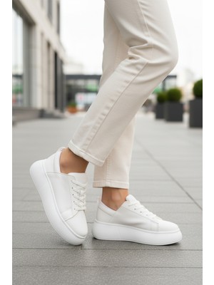 Ayakmod Oz-03 Beyaz Kadın Spor Ayakkabı