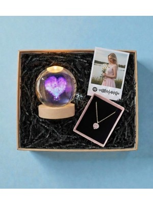 Marmori 💜✨ Kalpten Gelen Işık – Kişiye Özel Hediye Seti ✨💜