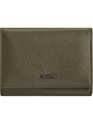 Grande Gerçek Deri Kadın Cüzdanı Hakiki Deri Normal Boy