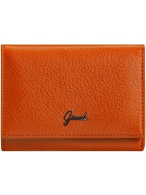 Grande Gerçek Deri Kadın Cüzdanı Hakiki Deri Normal Boy