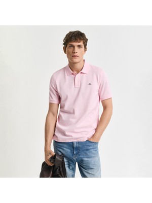 Gant Erkek Pembe Regular Fit Polo
