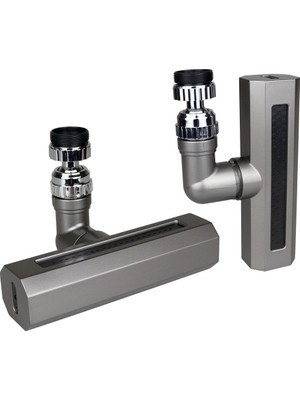 Selfbuysell Siyah  Geniş  360 Derece Dönebilenoynar Başlık - 4 Mod  Perlatör Şelale Musluk Ucu KTX-3288 (5324)