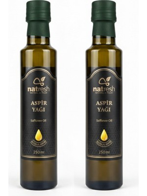 Natresh Aspir Yağı 2’li Set 250 ml x 2 (Soğuk Sıkım)