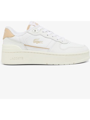 Lacoste T-Clip Platform Kadın Beyaz Sneaker