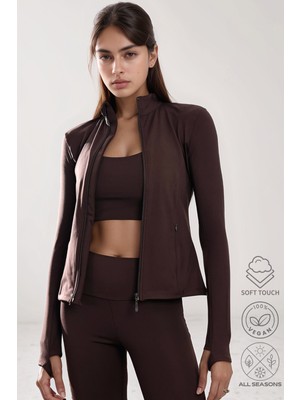 Bled Premium 3’lü Yoga Spor Takım – Tayt - Bralet - Ceket