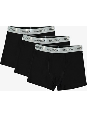 Nautica Erkek Siyah 3lü Boxer