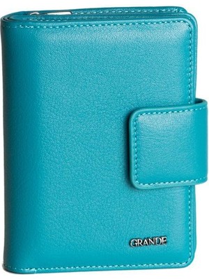 Grande Gerçek Deri Kadın Cüzdanı Hakiki Deri Normal Boy