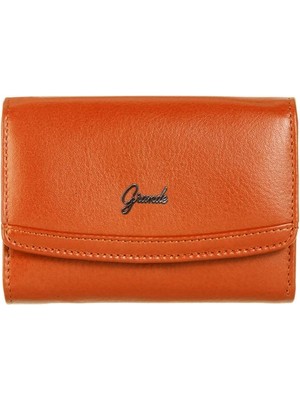 Grande Gerçek Deri Kadın Cüzdanı Hakiki Deri Normal Boy