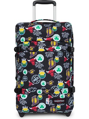 Nba x Eastpak Transıt'r S Nba Team Pattern Tekerlekli Valiz