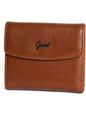 Grande Gerçek Deri Kadın Cüzdanı Hakiki Deri Küçük Boy