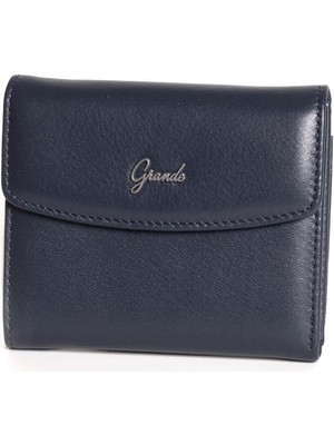 Grande Gerçek Deri Kadın Cüzdanı Hakiki Deri Küçük Boy