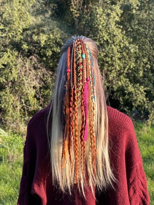 Örük Evi Bohem Rasta Afrika Örgü Tokası – Saç Aksesuarı