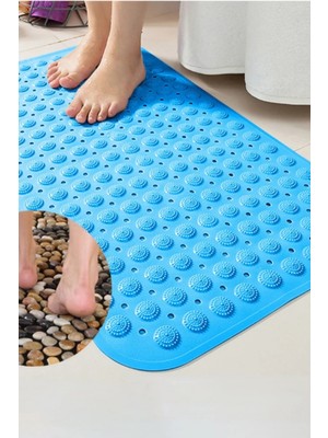 Normadia Yumuşak Silikon Vantuzlu Banyo Matı, Güvenli ve Konforlu Duş Deneyimi