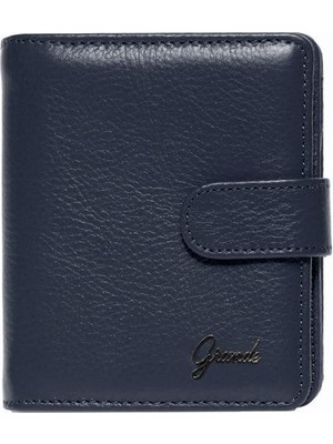 Grande Gerçek Deri Kadın Cüzdanı Hakiki Deri Küçük Boy