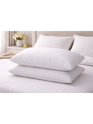 Ecem Home 2'li 800 gr Mikrofiber Silikon Yastık