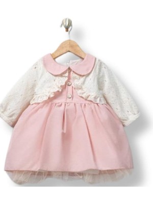 Canöz Kids Kız Bebek Elbise