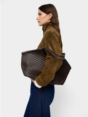 Parfois Kadın Örgülü Deri Shopper Çanta