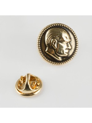 Zero Land Storozde Atatürk Yaka Rozet-Sarı