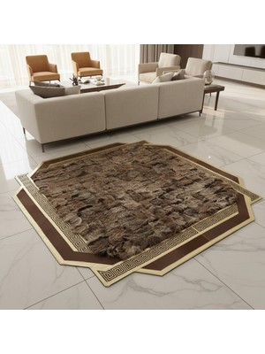 Toskana Kürk Halı – Doğal Yumuşak Dokulu, El Işçiliği Premium Dekoratif Halı