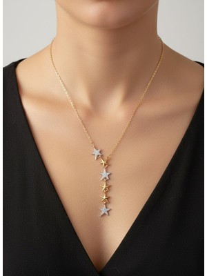 Stilbenim.com Çelik Yıldız Rüyası Kolye