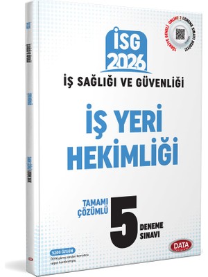 Data Yayınları Data 2026 İSG İş Sağlığı Güvenliği İş Yeri Hekimliği Tamamı Çözüm