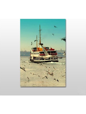 Technopa Vapur Kanvas Tablo - 140X70