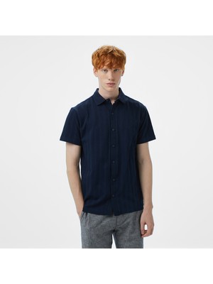 Nautica Erkek Lacivert Classic Fit Polo