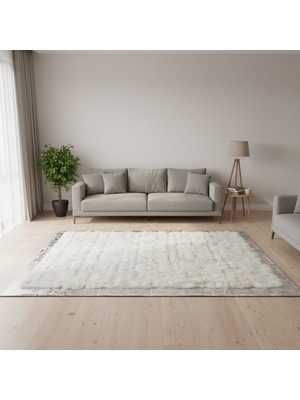 Krem Toscana Kürkü Halı – Doğal, Yumuşak ve Lüks Tasarım
