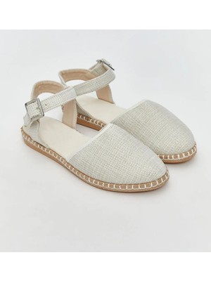 Abba Kadın Burnukapalı Espadrilsandalet (Taraklı Ayaklar Için Uygun Değildir)