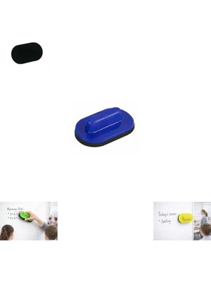 Tutma Saplı Mıknatıslı Tahta Silgisi Manyetik Tahta Silgisi (1 Adet)